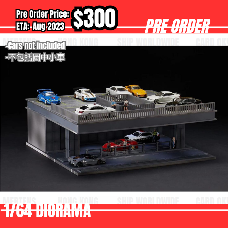 Pre Order-$300 * You & Car * 1:64 Tunnel Roof Parking No.2 [OD16/06]