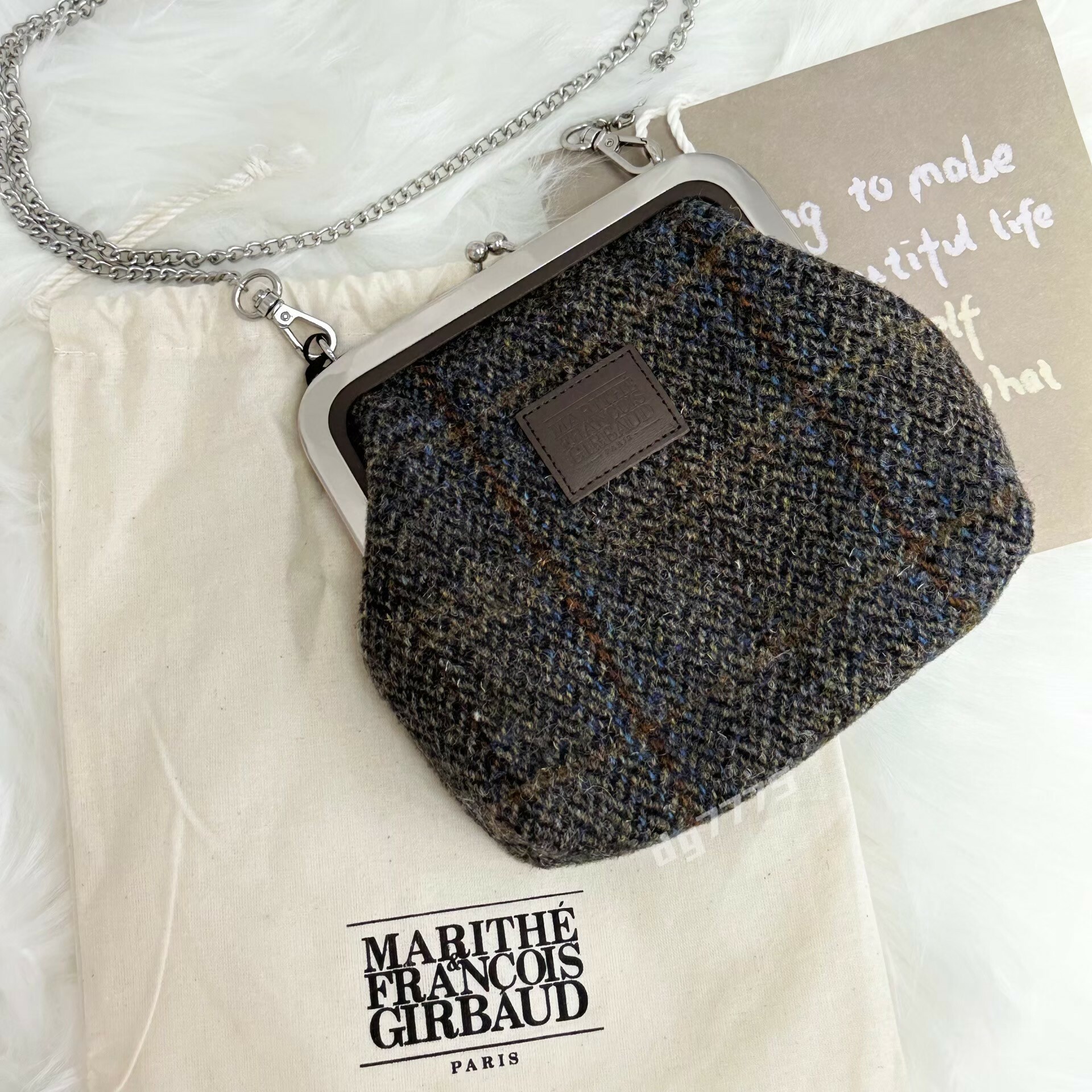 #現貨 韓國 Marithe Francois Girbaud MFG  口金包 現貨