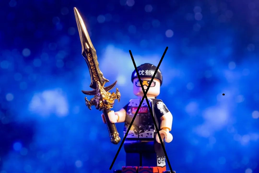 【Minifigs.Factory】霜之哀傷  金屬版  Frostmourne