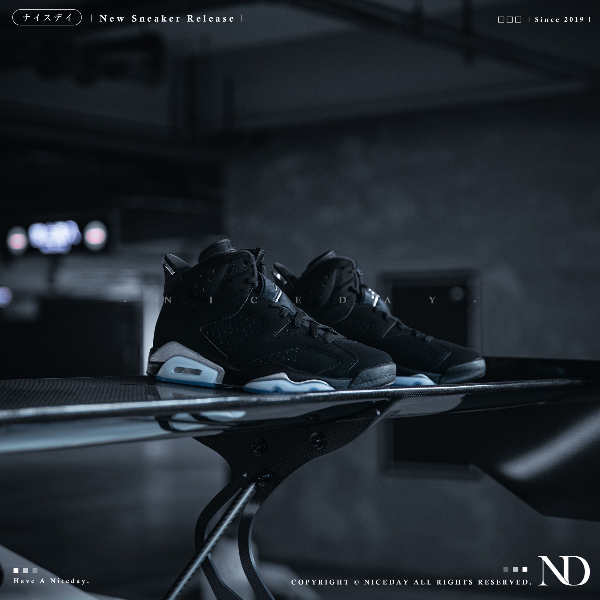 Niceday 代購 Air Jordan 6 Metallic Silver 喬丹 六代 黑銀 DX2836-001