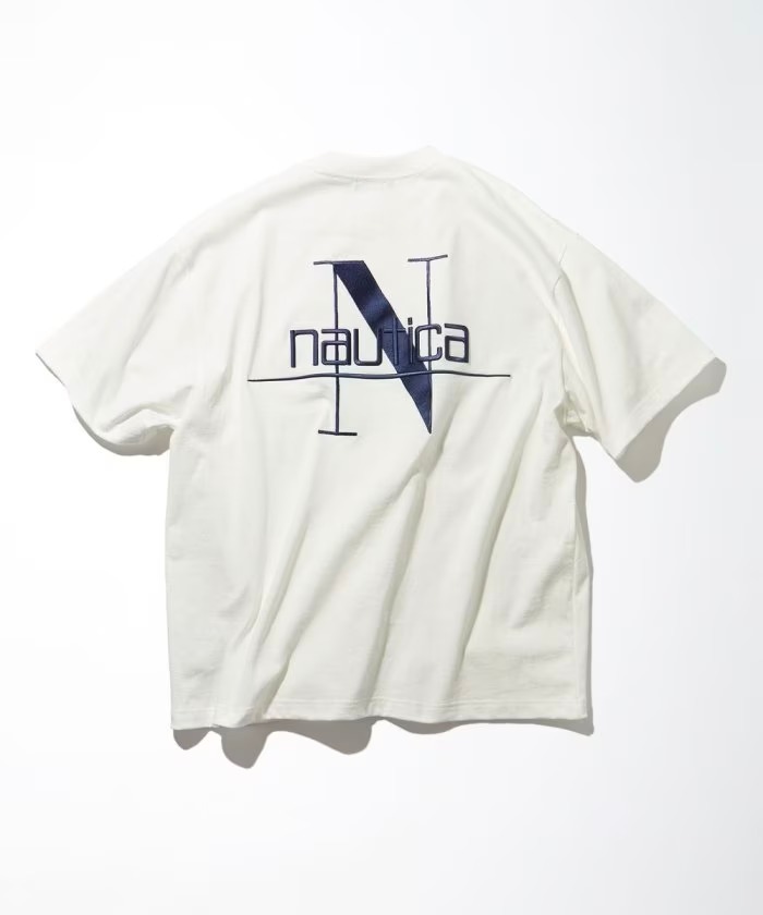 {現貨} Nautica Back Embroidery Pocket Tee