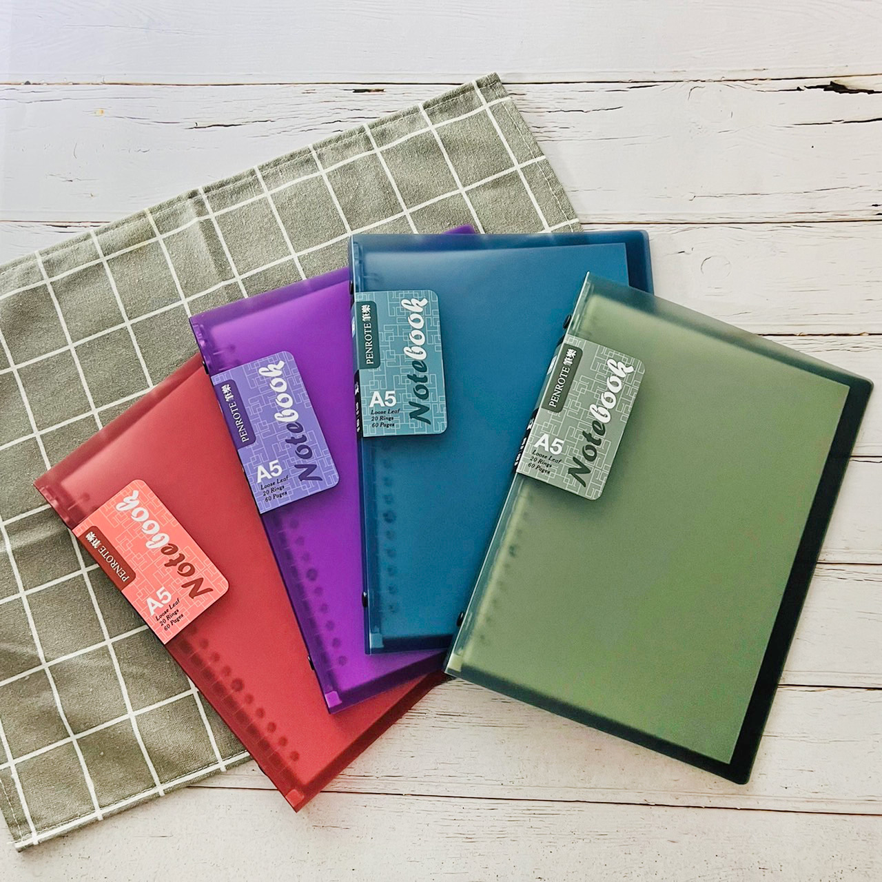 【PENROTE筆樂】A5-20孔活頁筆記本