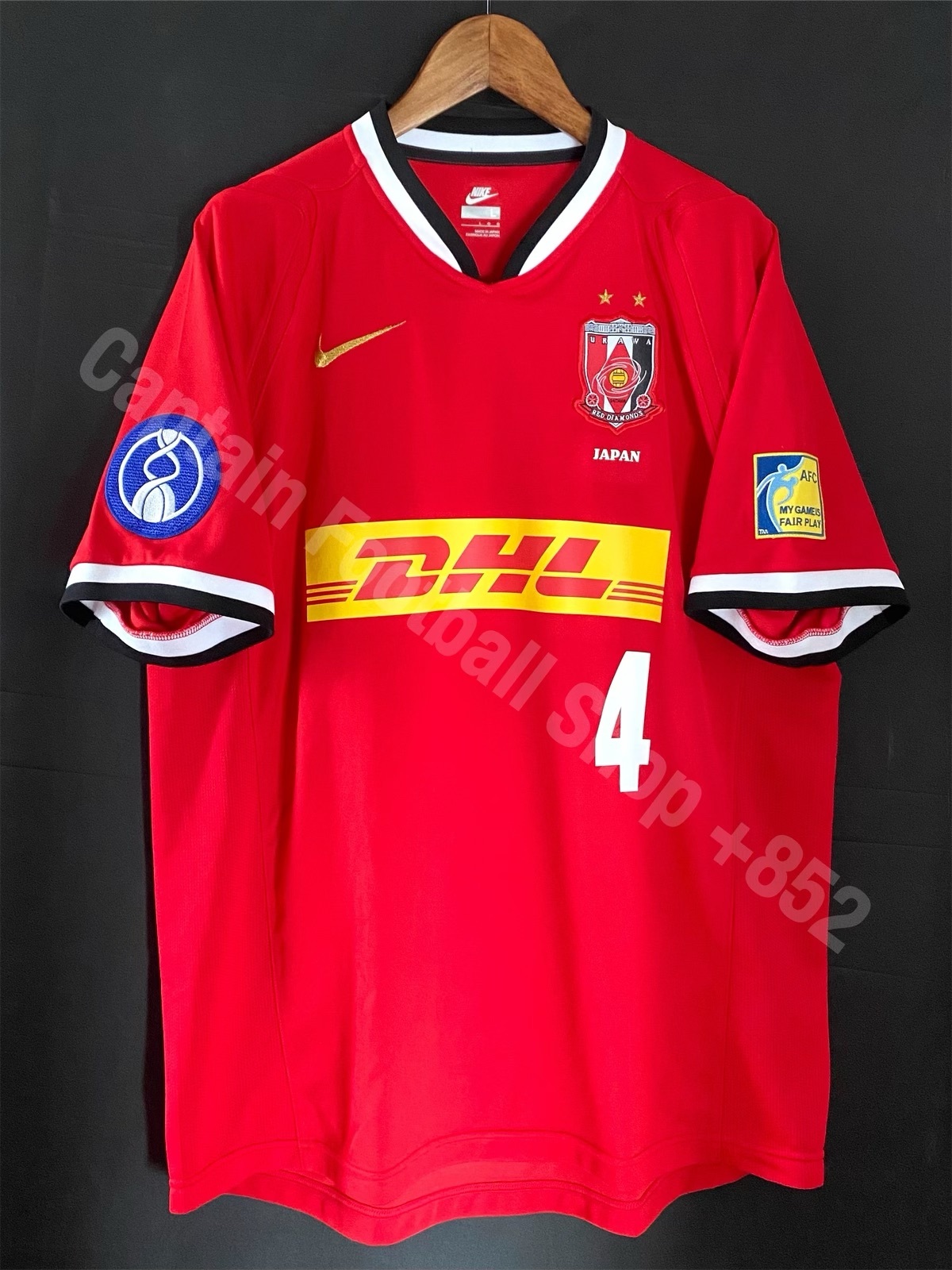 浦和紅鑽 2007 Nike 亞冠盃主場球衣 #4 TULIO