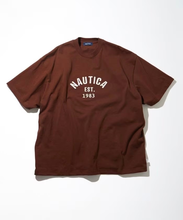 {現貨} Nautica Felt Pach Arch Logo S/S