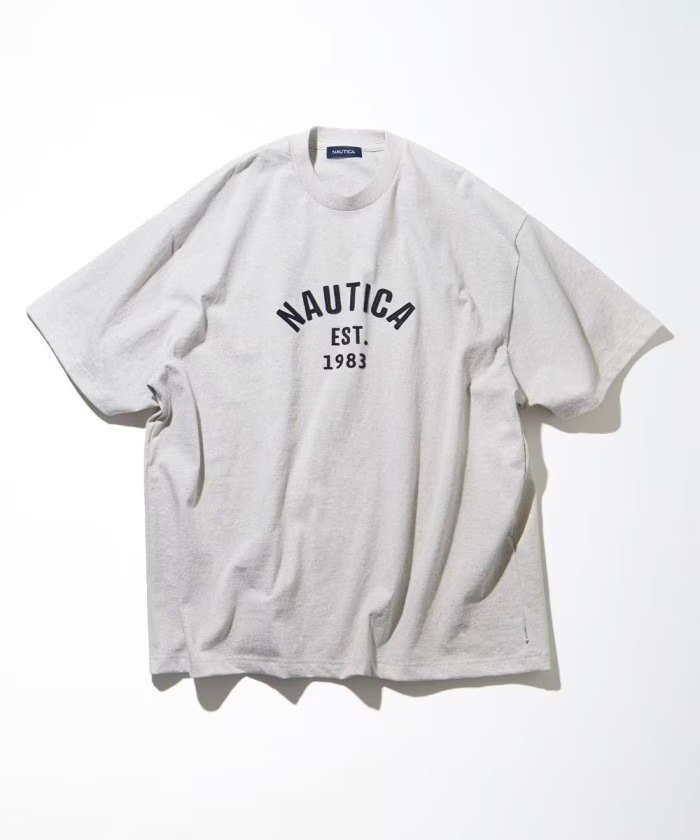 {現貨} Nautica Felt Pach Arch Logo S/S