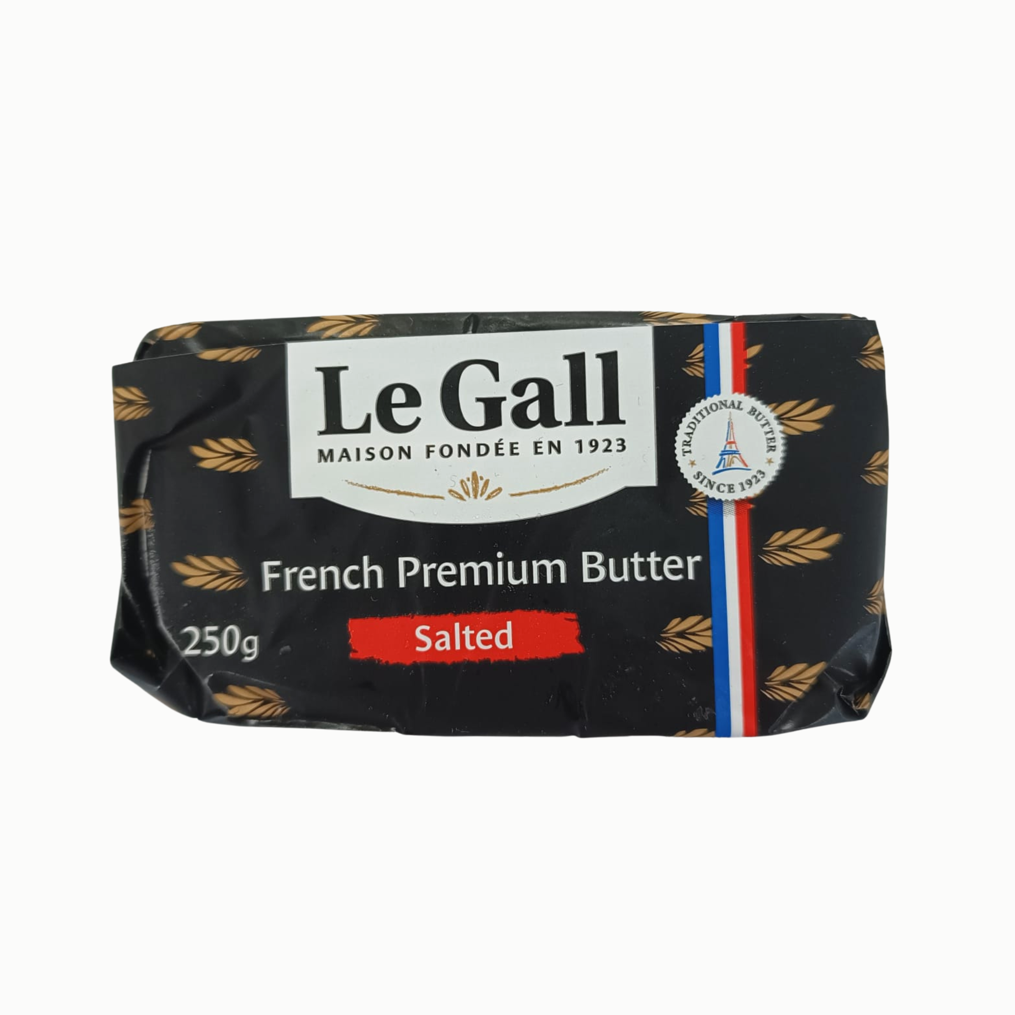 法國優質乳酸有鹽牛油 France Le Gall Premium Frozen Salted Lactic Butter 250克 / 件  (-18℃)