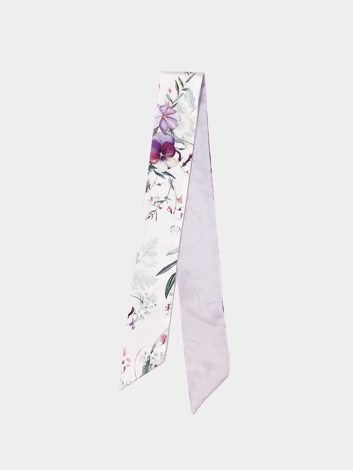 The Violet 印花絲帶