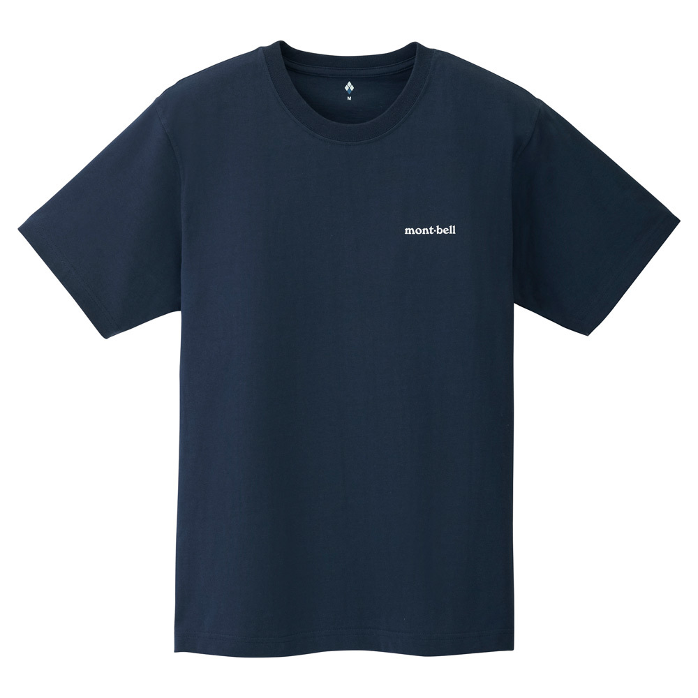 Montbell Pear Skin Cotton Tee Spur 2104707 純綿 T-Shirt (前後Logo)