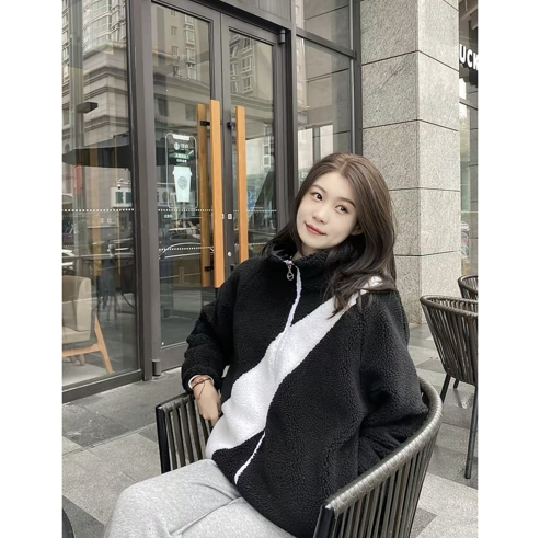 #現貨 NIKE SWOOSH JACKET 大勾 雙面羊羔毛外套 情侶外套