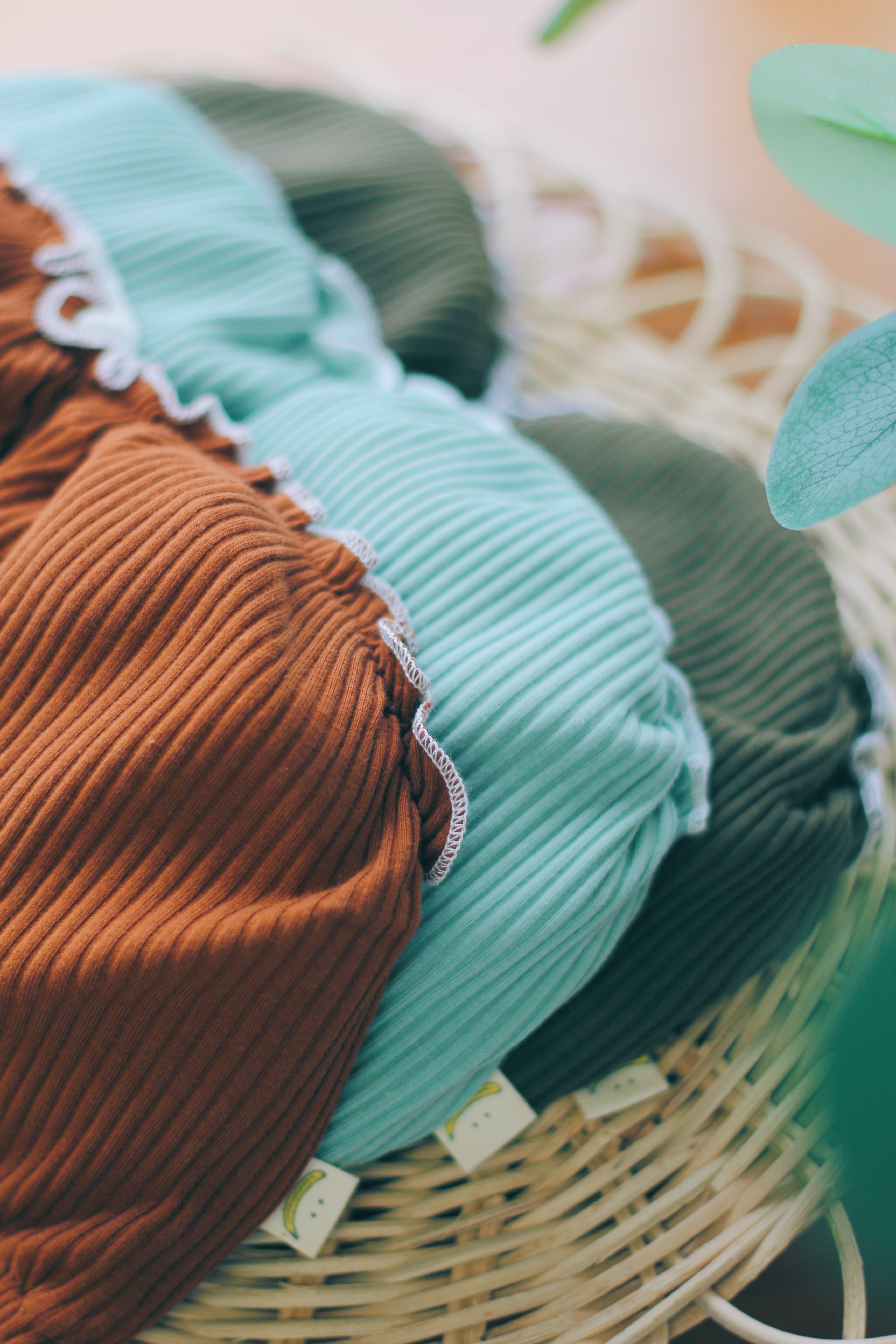 三色／防滑滾邊平口打底 / Lowcut