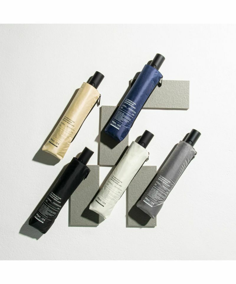 順豐免運|Wpc. - 日本防UV / 防紫外線摺疊式自動開關摺雨傘 / 縮骨遮 (淺褐色)【ZA001-911-102】(特價貨品, 不設退換)