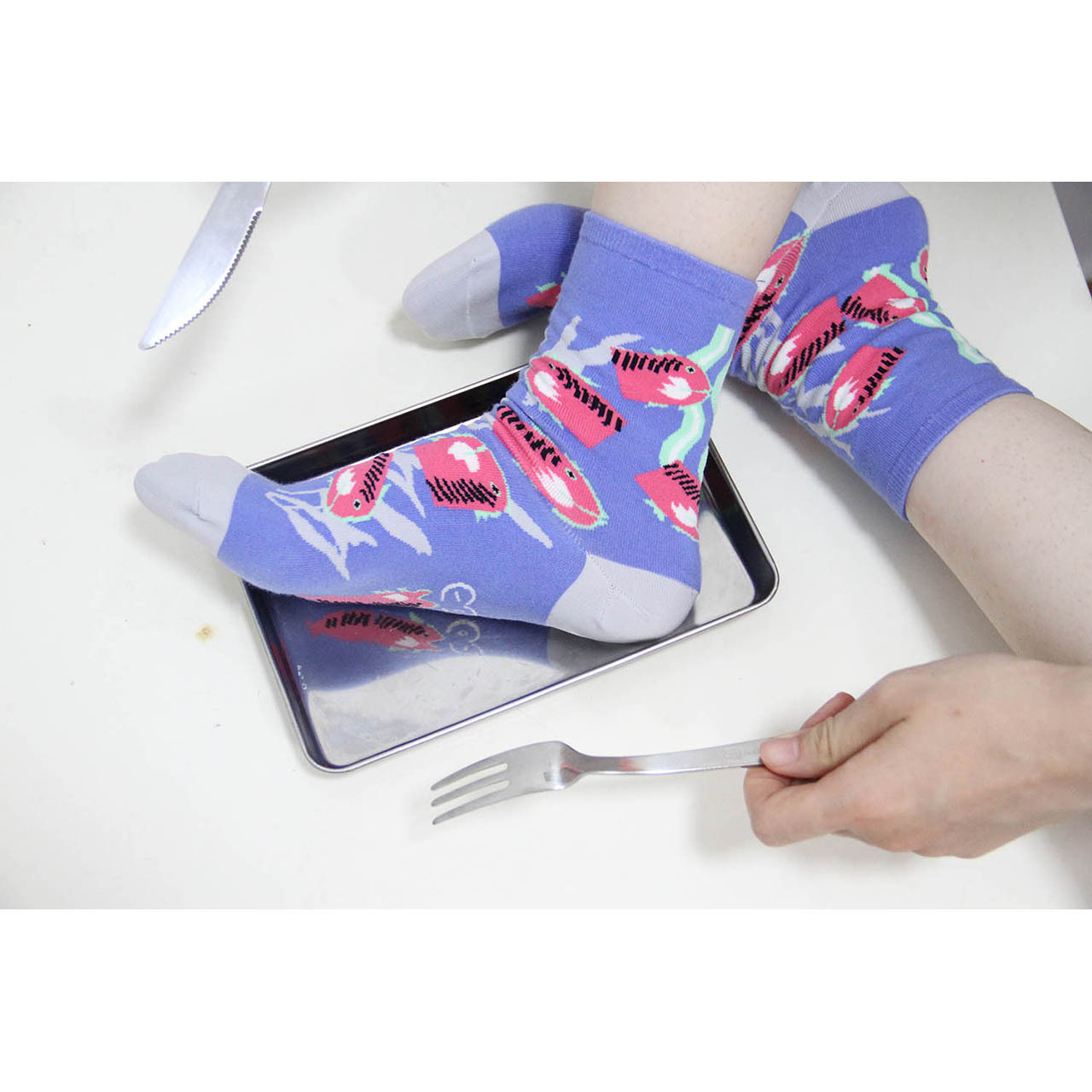 [Empty Cones] Happy Fish Year Casual Socks