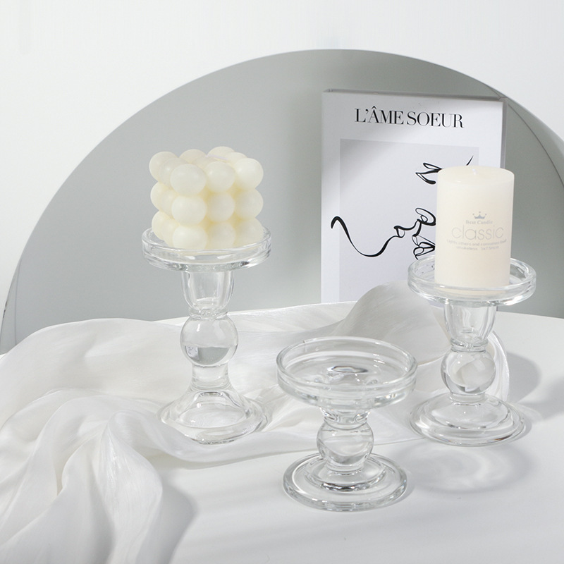 《1310》水晶玻璃蠟燭燭台