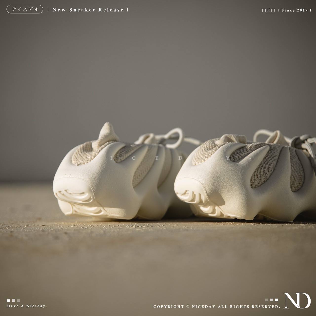 NICEDAY 代購 Adidas Yeezy 450 Cloud White 奶油白 男女鞋 H68038