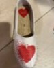[S] LOVE MOSCHINO ESPADRILLAS LOGO DETAILED MOCCASINS,WHITE, JA10023G1EIA0100 (SLM149)