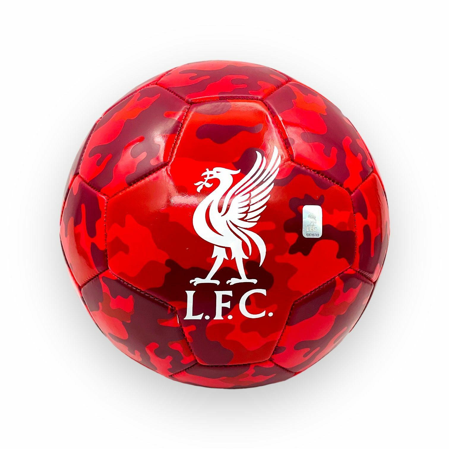 利物浦紅色迷彩花紋3號足球