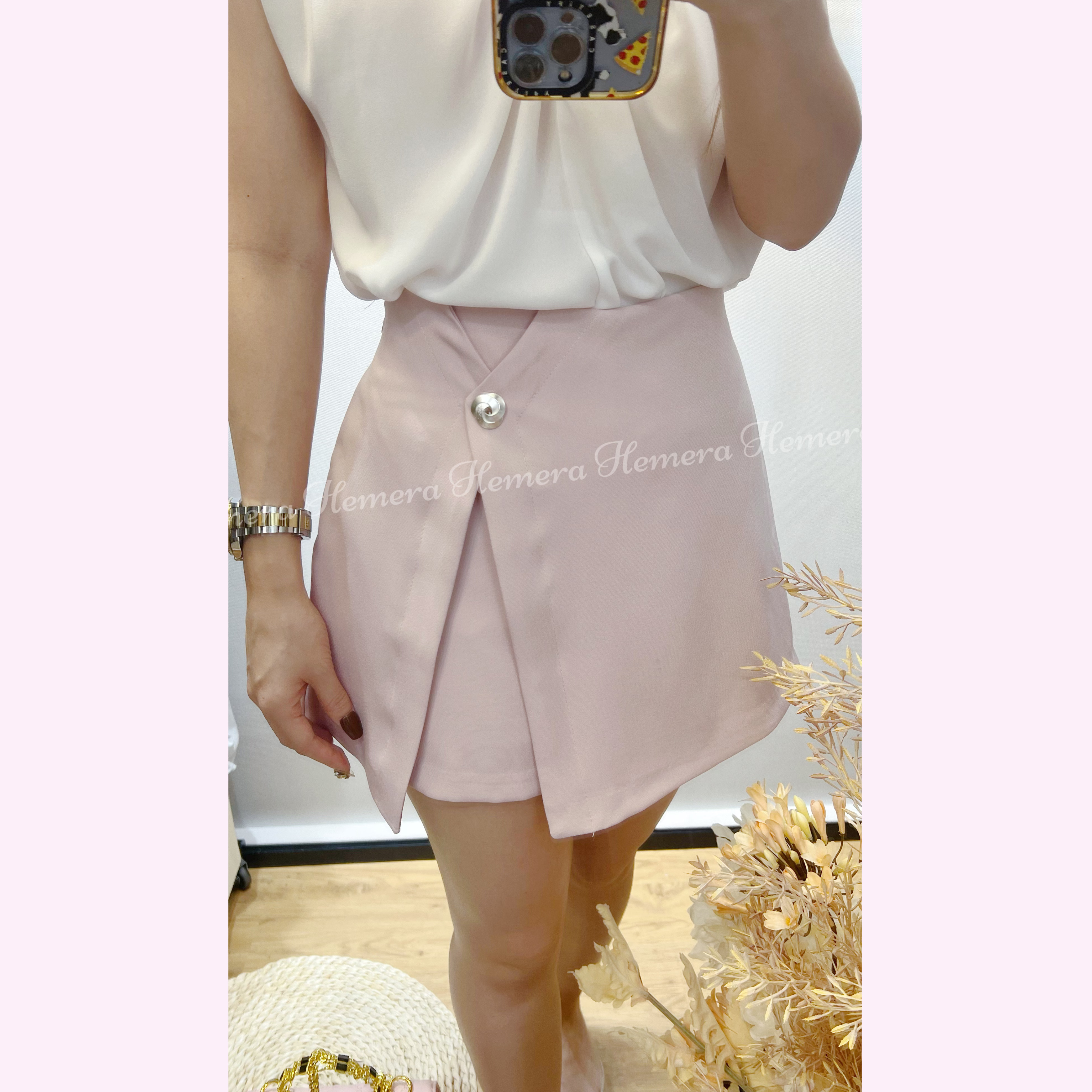 SK23W0624 超顯瘦X花裙褲