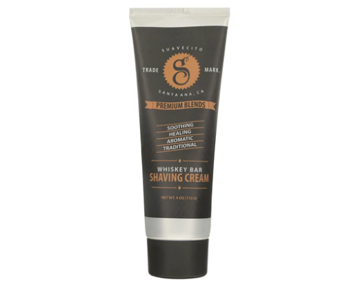 美國 SUAVECITO | Whiskey Bar Shaving Creme 威士忌剃鬚膏 4oz