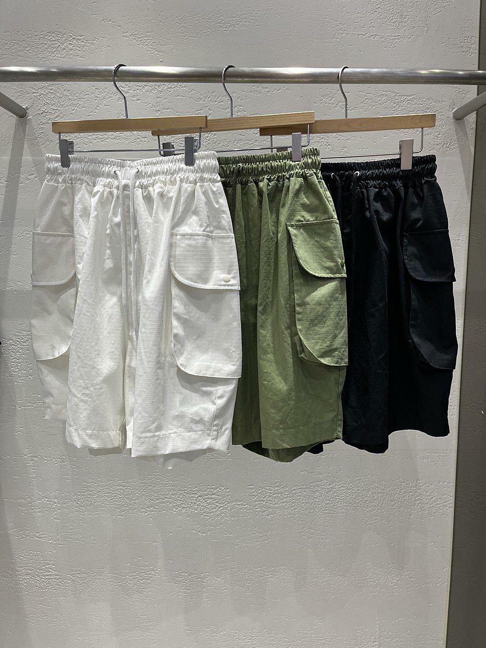 淨色暗格工裝短褲 10.GVTY-009P