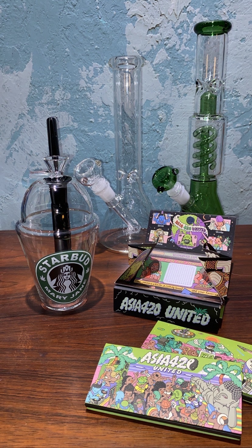 藥劑試瓶造型錐形水煙壺 - Erlenmeyer Flask Bong 26-32cm