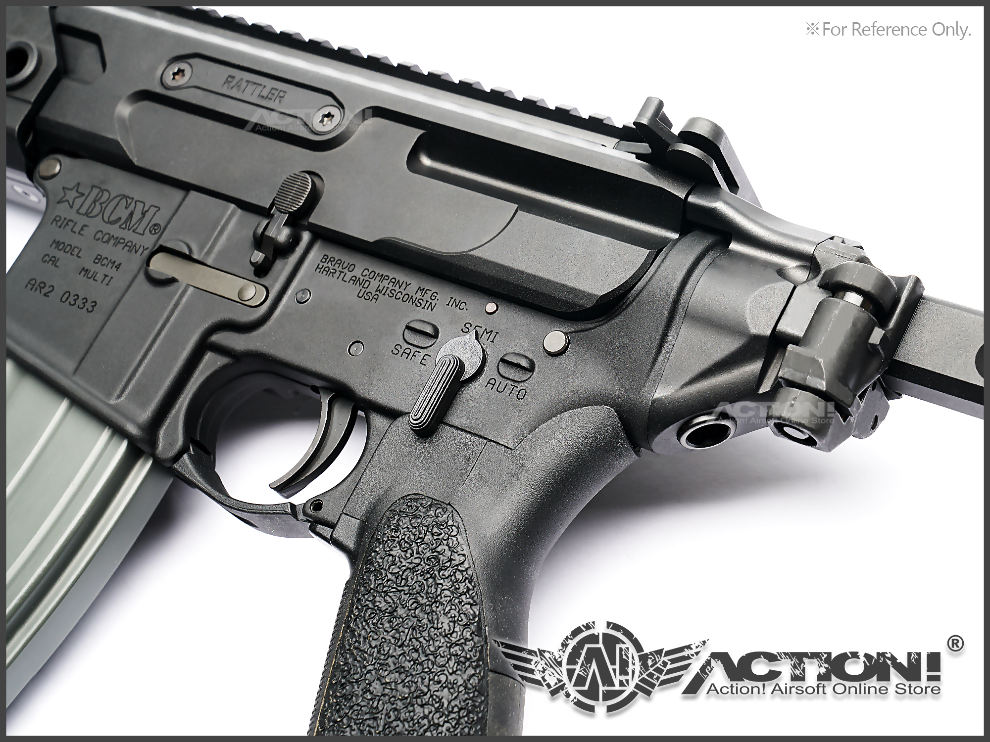 BPW MCXタイプ スチール マガジンリリース(APFG MCX/MPXシリーズ