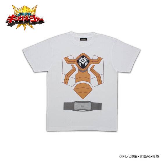 Pbandai 預訂2024/4月 王様戦隊キングオージャー　変身Tシャツ（スパイダークモノス）【大人用】Tee