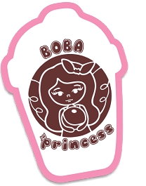 boba princess 奶茶舖logo