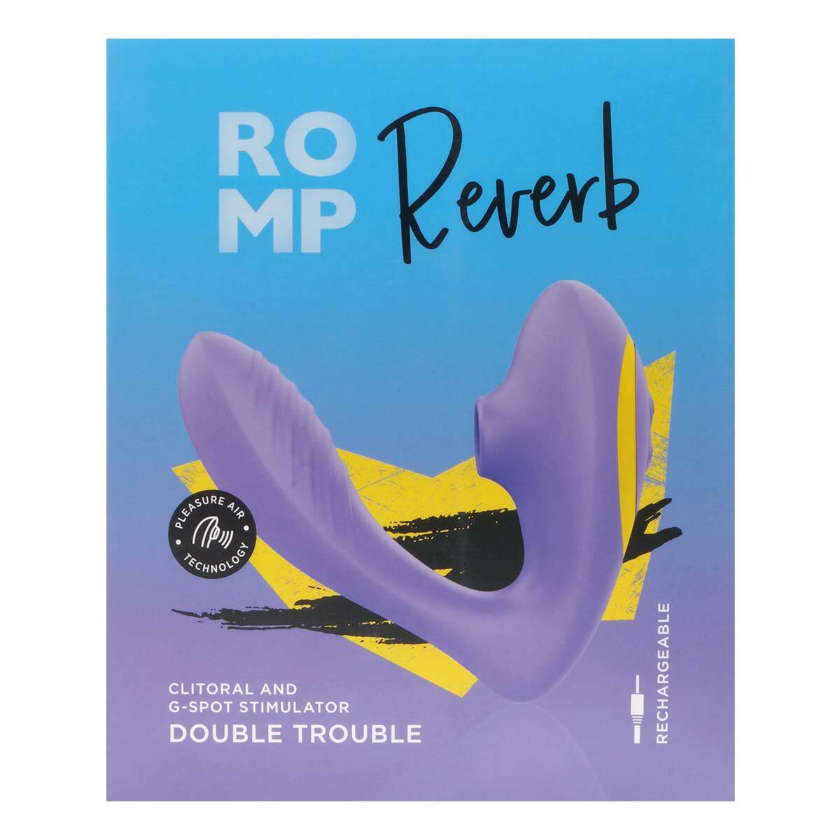 Romp Reverb 陰蒂吸啜與G點振動器 紫色