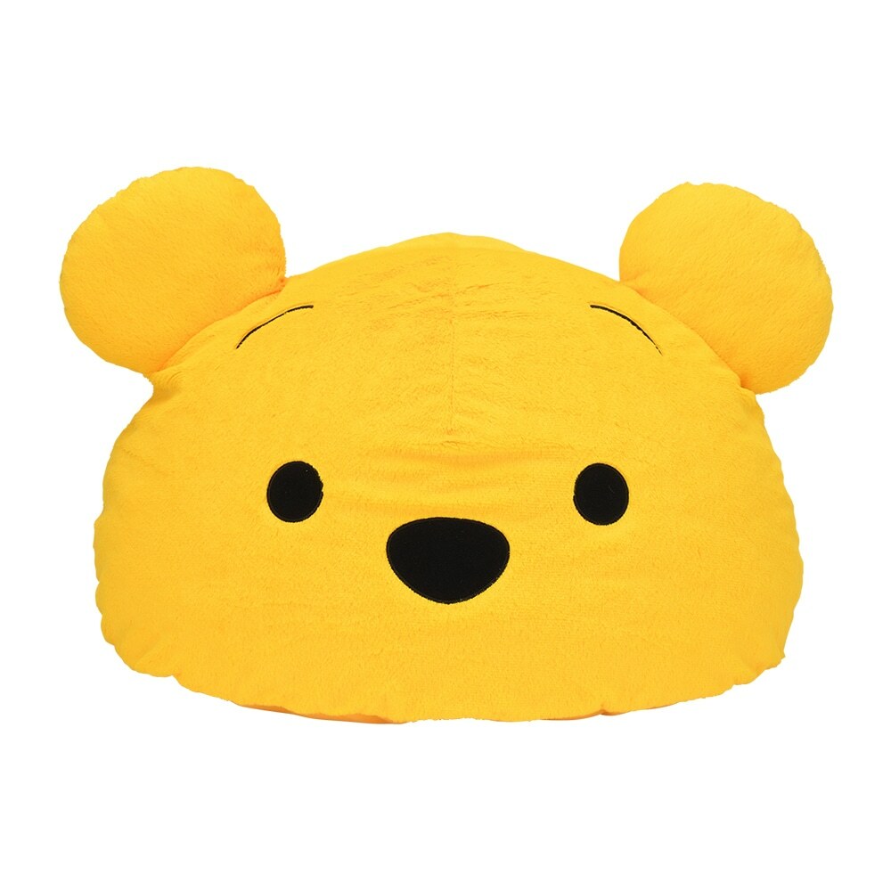 【現貨】日本SEGA景品 迪士尼 小熊維尼頭型 魚包蛋 靠枕