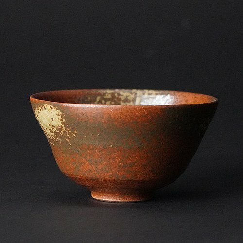 櫻花木灰釉│落灰鐵紅釉│茶碗│原廠保證 快速出貨