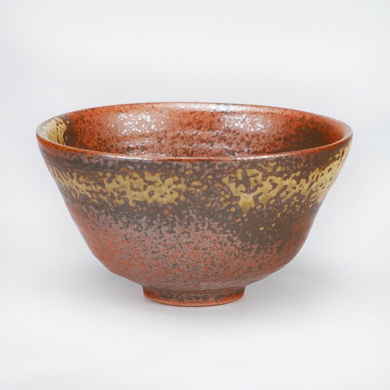 櫻花木灰釉│落灰鐵紅釉│茶碗│原廠保證 快速出貨