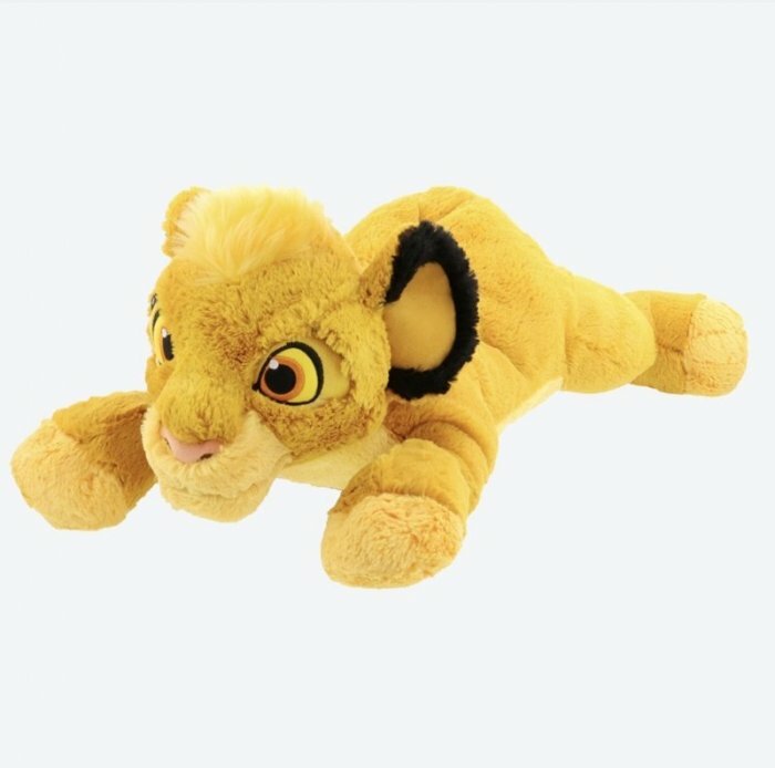 【現貨】日本東京迪士尼樂園 獅子王 辛巴 趴睡玩偶 娃娃