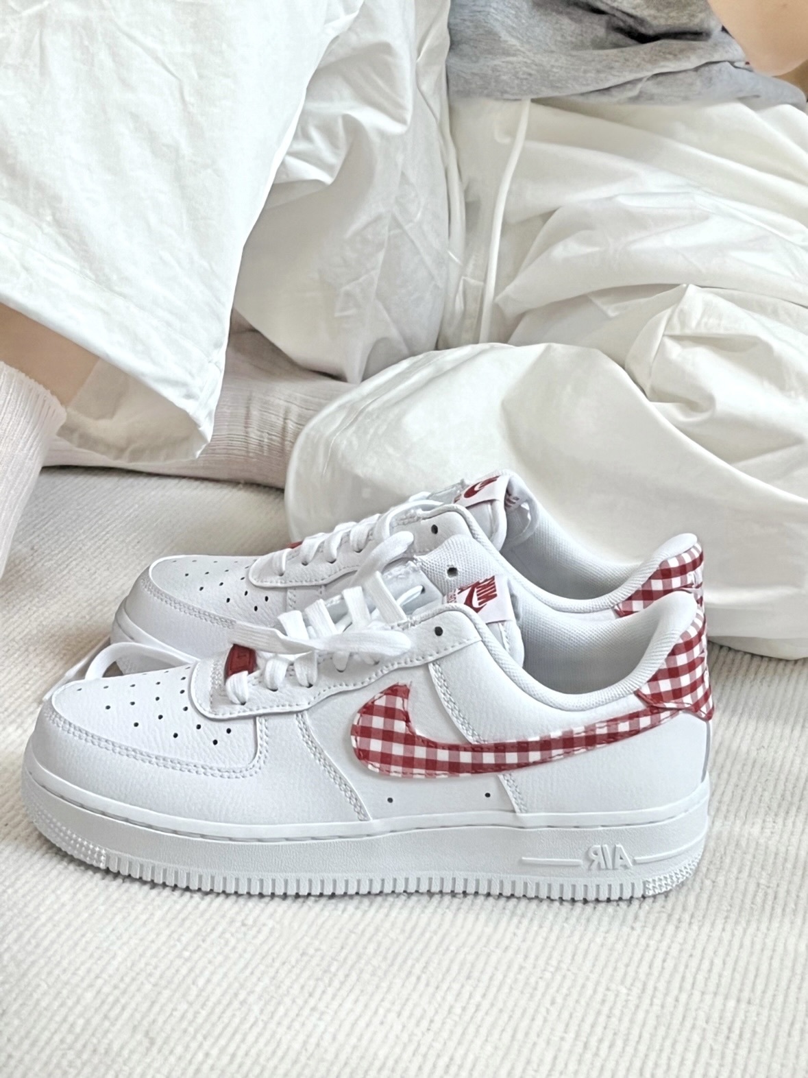 Air force 1 carreaux hot sale