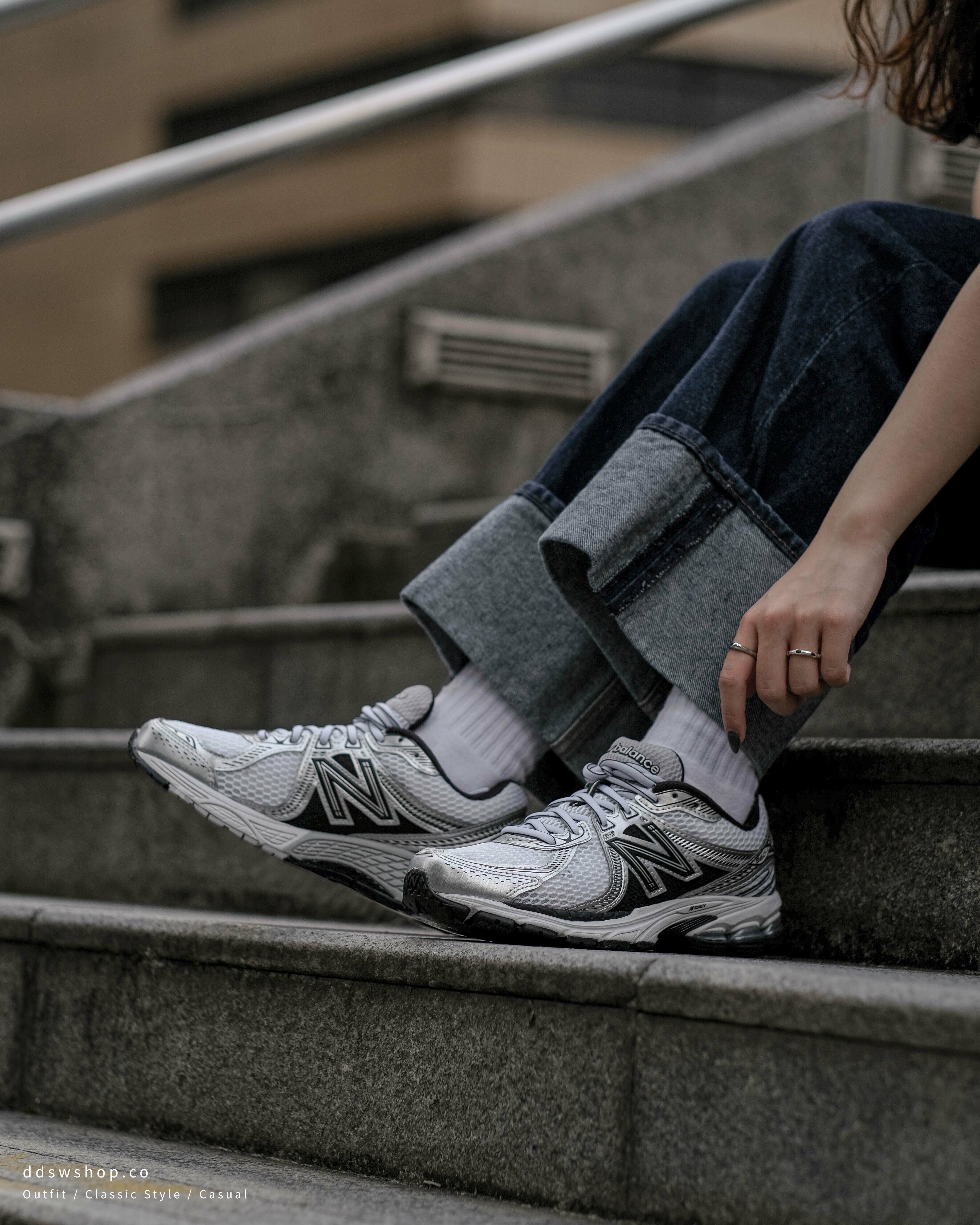 New Balance 860 White/Silver/Black 復古白銀 ML860XD