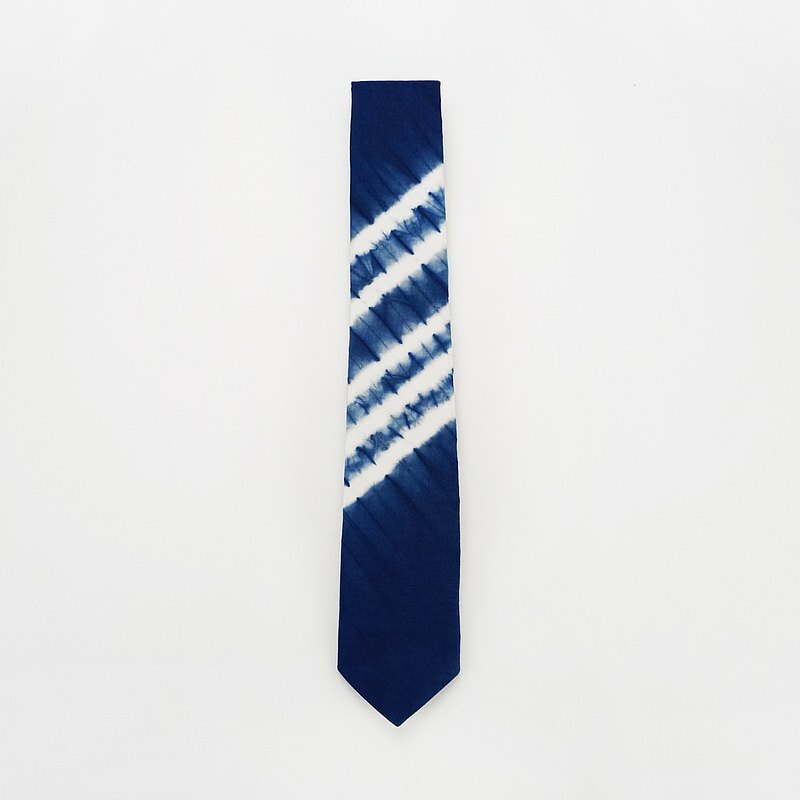 藍染領帶推薦｜MIT台灣在地工藝家手作 天然染色質感配件