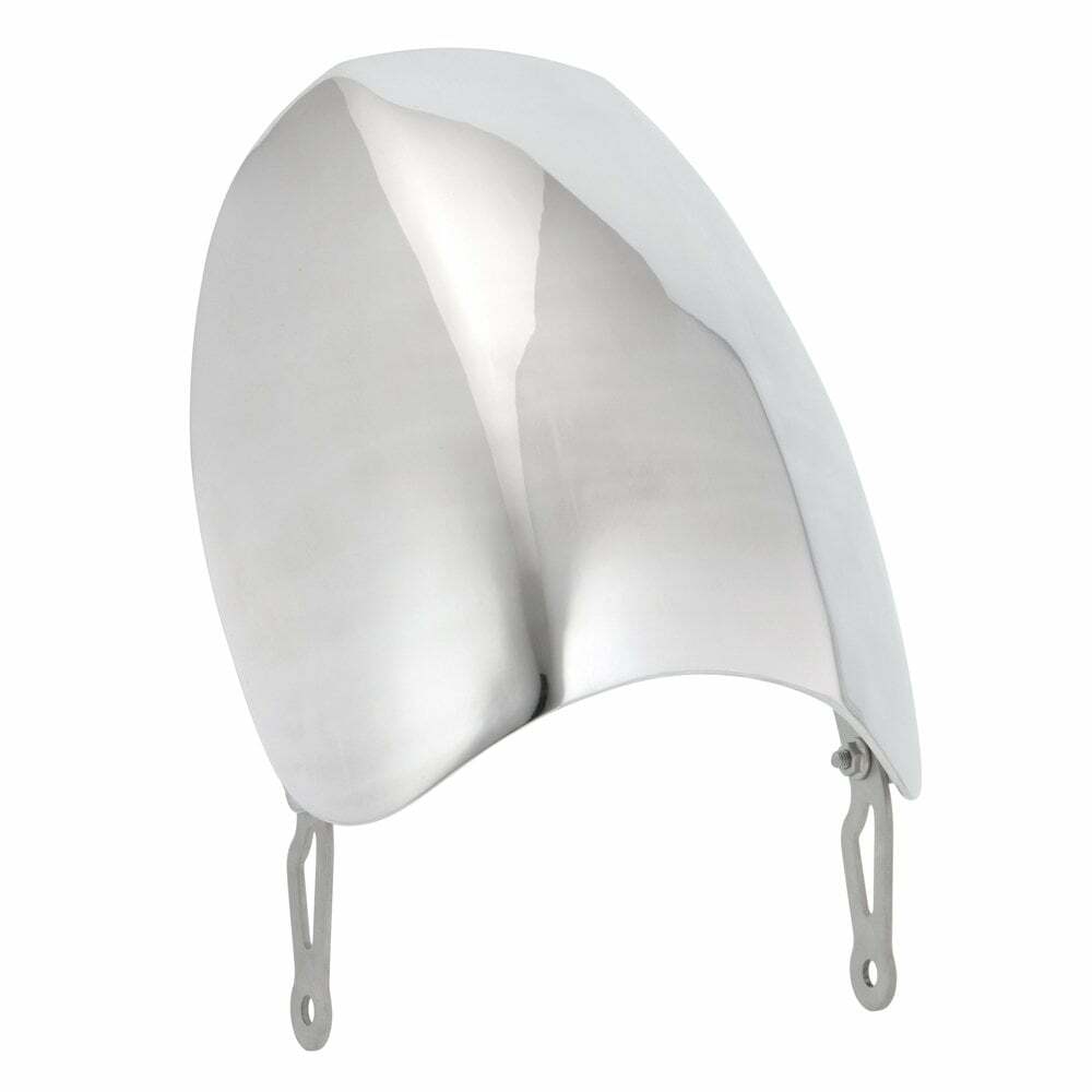 Motone 通用型 金屬 風罩 高款 拋光銀