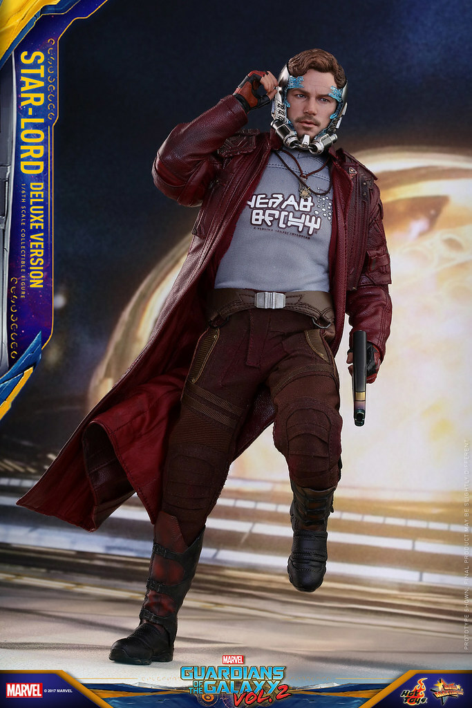 Hot Toys - MMS421《星際異攻隊2》1/6 比例【星爵】彼得·奎爾(豪華版) Guardians of the Galaxy Vol. 2 Star-Lord Peter Quill (Deluxe Version)