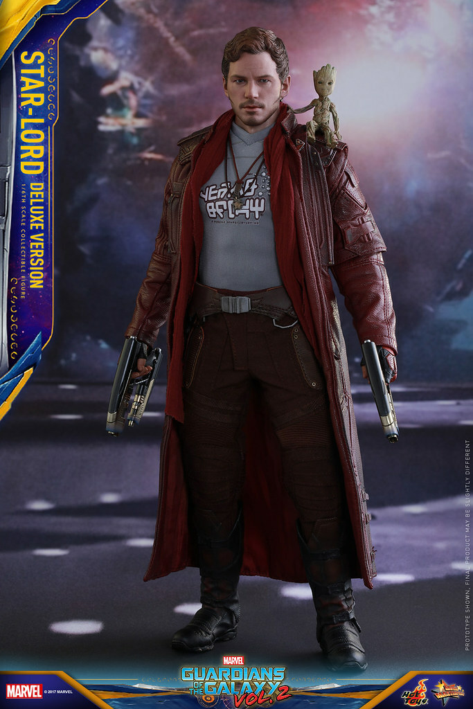 Hot Toys - MMS421《星際異攻隊2》1/6 比例【星爵】彼得·奎爾(豪華版) Guardians of the Galaxy Vol. 2 Star-Lord Peter Quill (Deluxe Version)