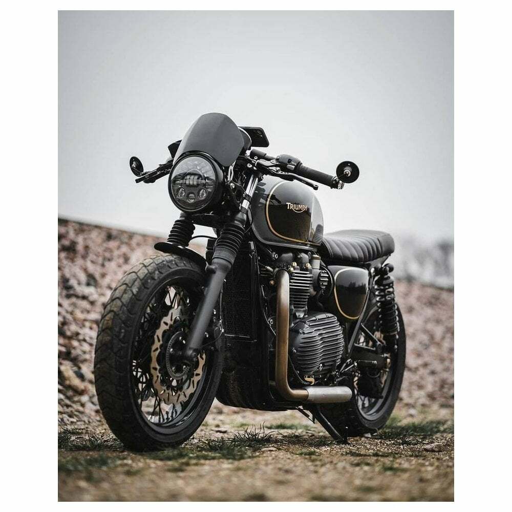 Motone 通用型 金屬 風罩 低款 陽極黑