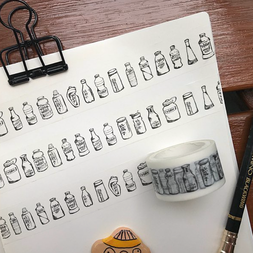 Littlepotatoman Masking Tape－Cantontese slang Brilliant (Hong Kong Stationery Brand)