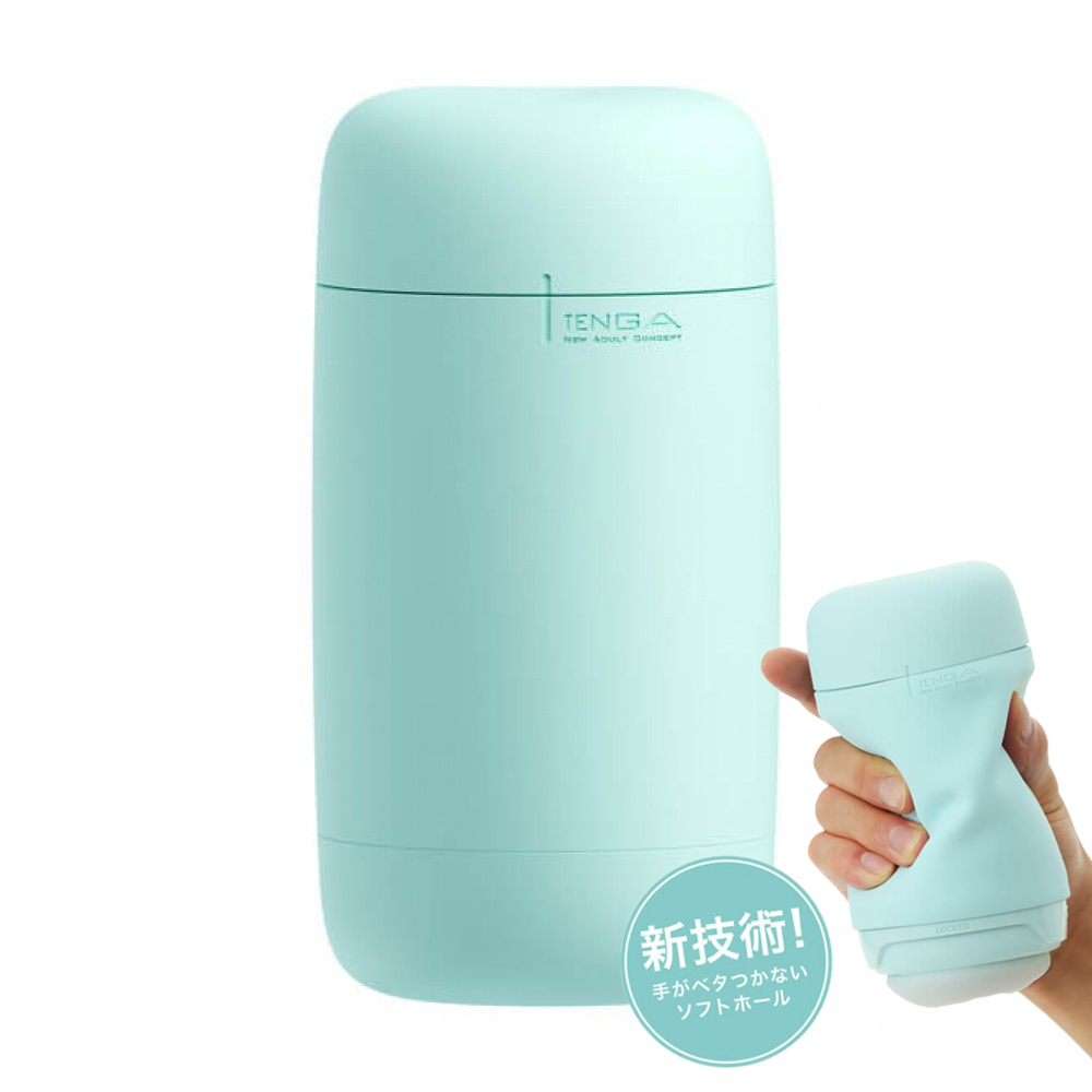 TENGA - Puffy Mint Green 綿軟飛機杯 薄荷