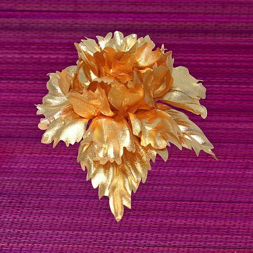 黃金康乃馨胸花│一份真情│一份永恆的愛│畢業謝師禮盒