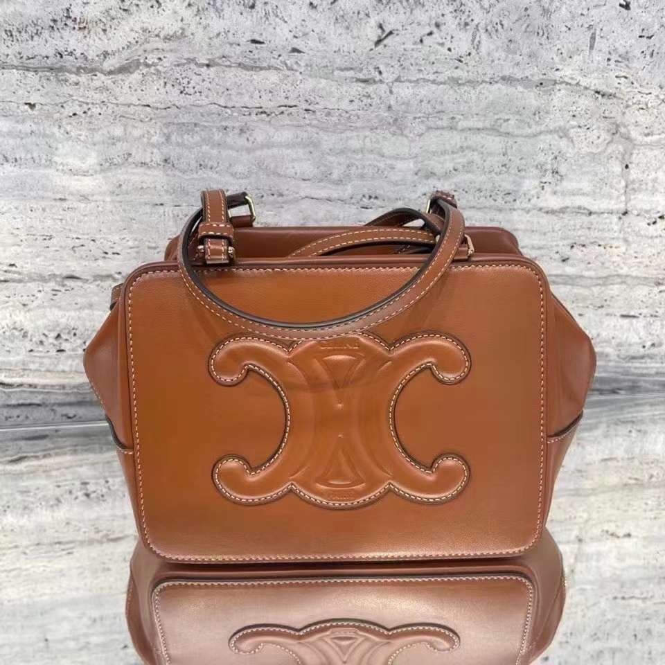 Celine Folded Cub焦糖 -M