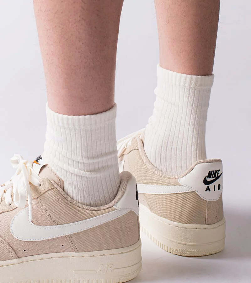 nozzle quiz Essential 中筒休閒襪 沐白 BI-ESSX02WY