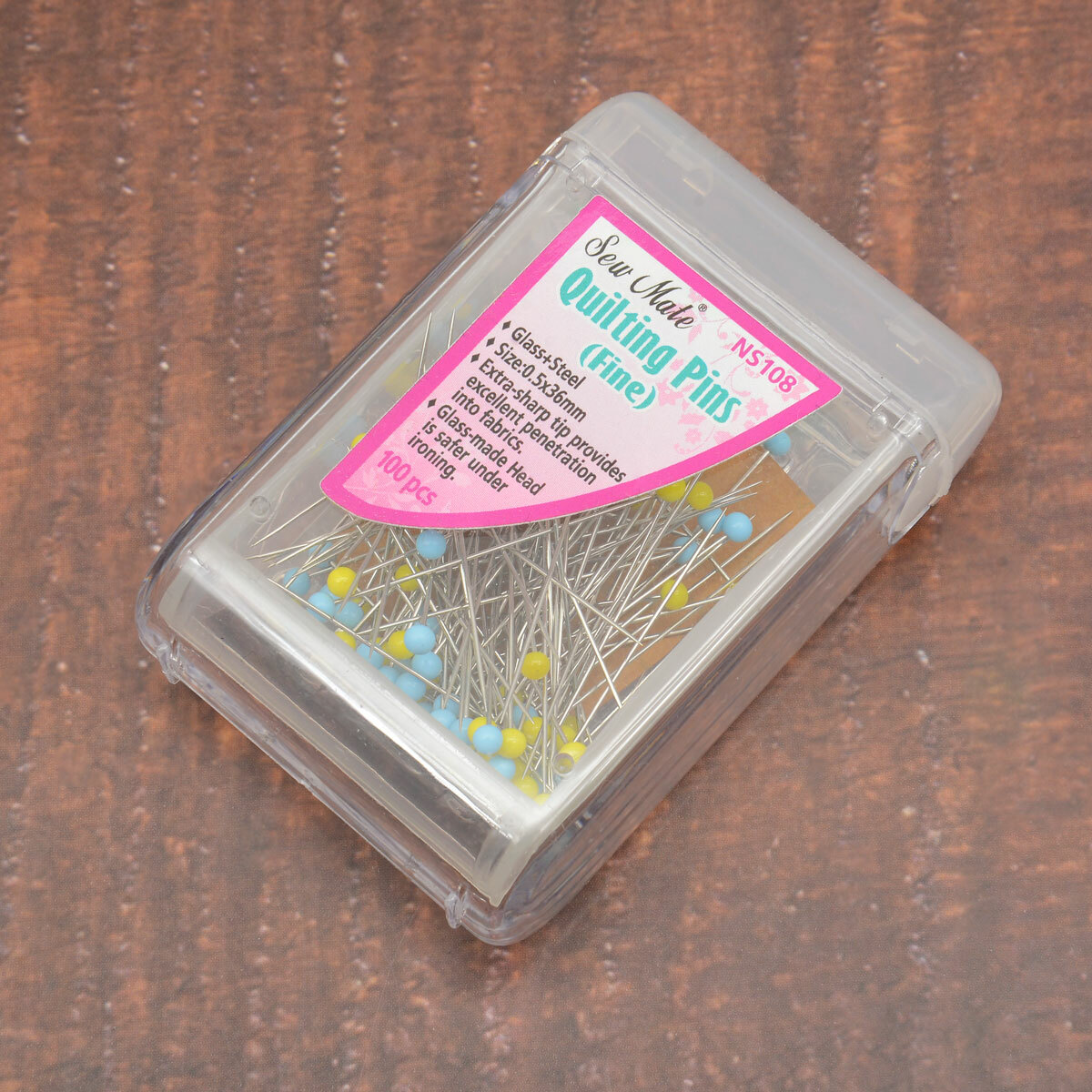 拼布玻璃珠針(可機縫使用)