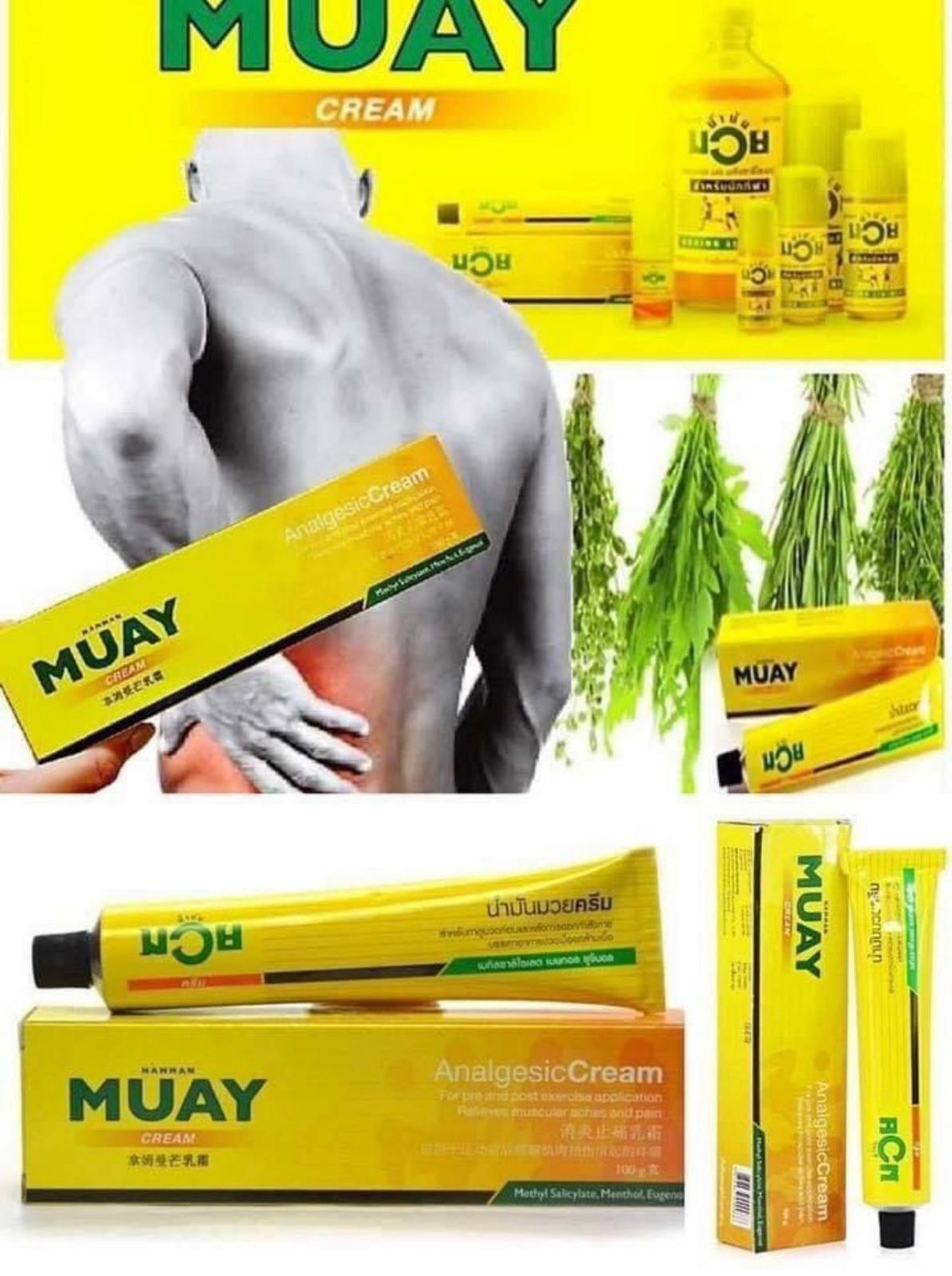 泰國直送MUAY cream拳王膏100g