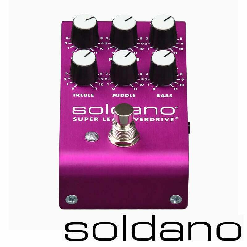 Soldano Super Lead Overdrive SLO Pedal 紫色 電吉他 破音效果器