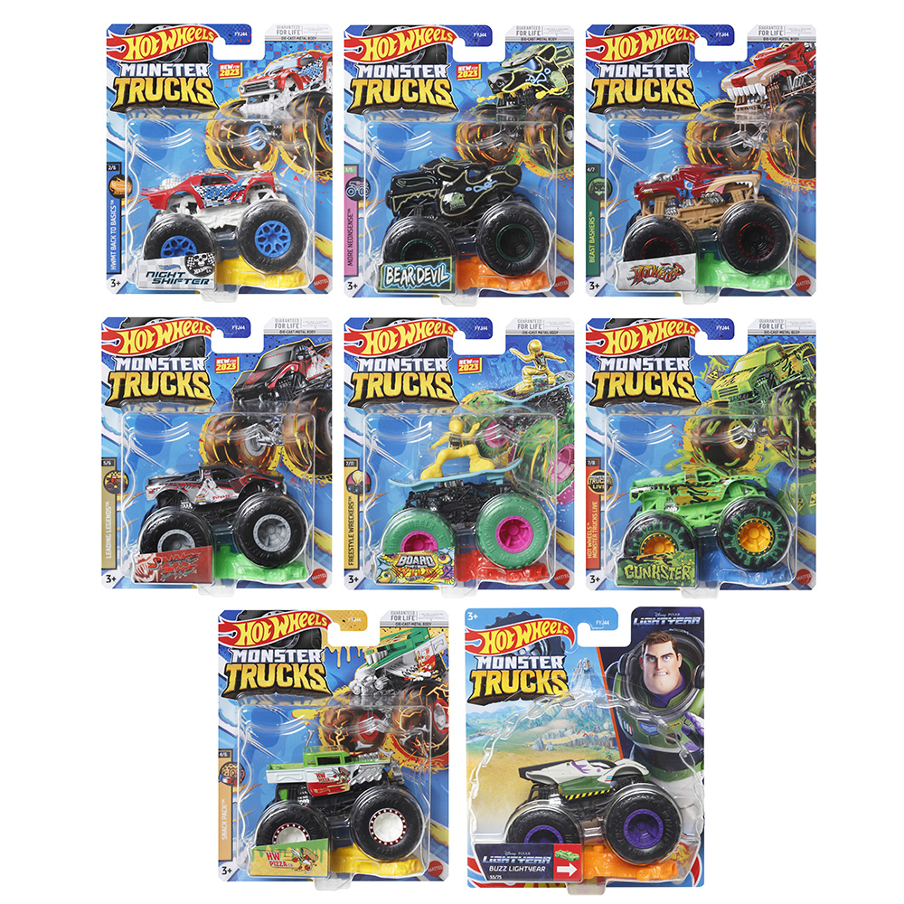 風火輪大腳車1:64系列 原箱8入(G箱號)