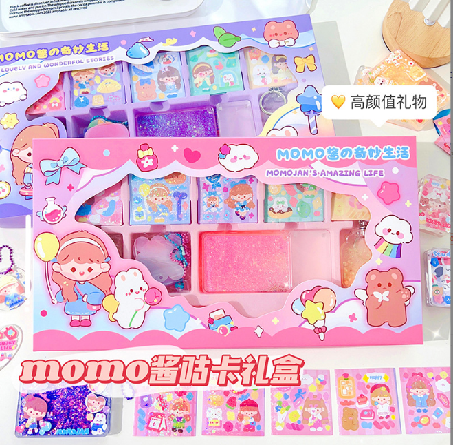momo酱的奇妙生活 咕卡套装礼盒