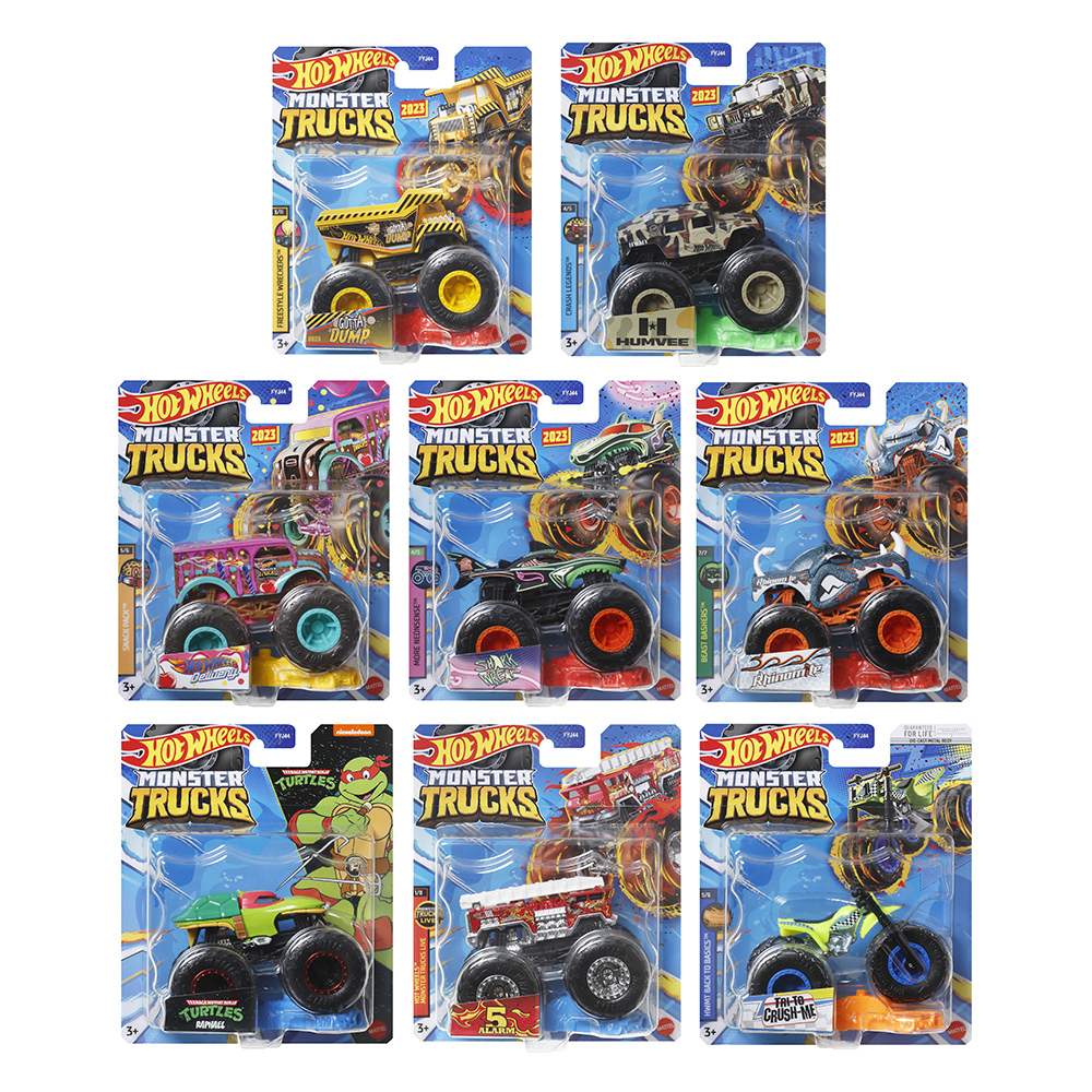 風火輪大腳車1:64系列 原箱8入(J箱號)